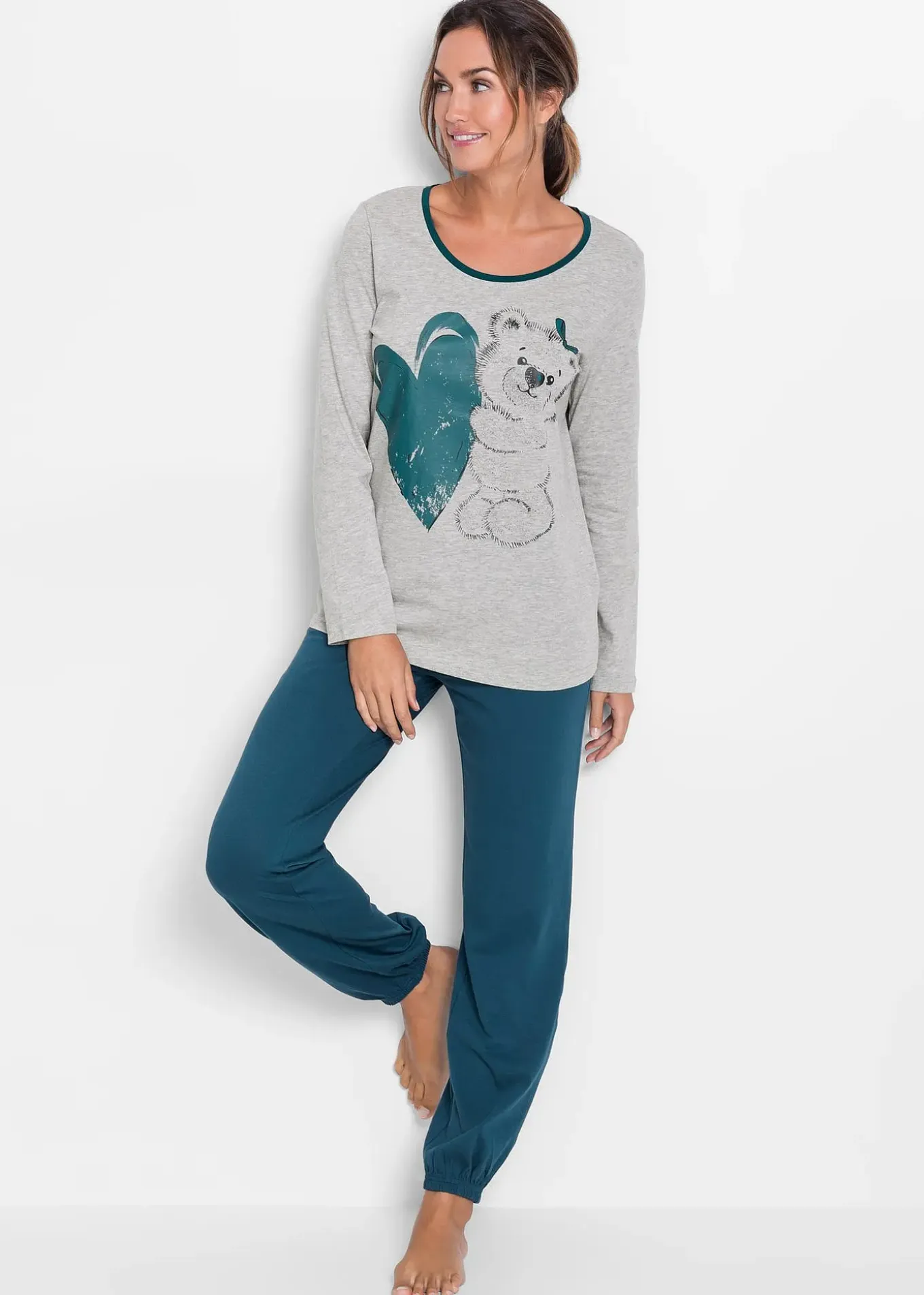 Pyjama en coton majoritaire