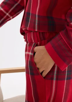 Pyjama en douce flanelle de coton avec pochette cadeau