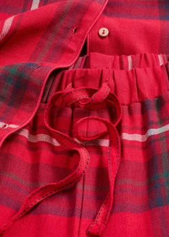 Pyjama en douce flanelle de coton avec pochette cadeau