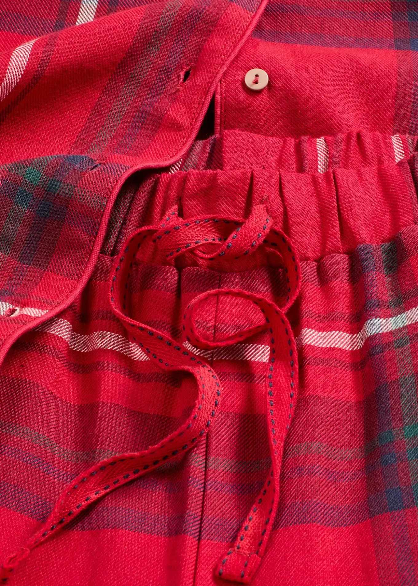 Pyjama en douce flanelle de coton avec pochette cadeau