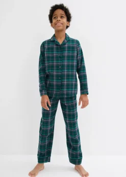 Pyjama enfant en flanelle tissée (ens. 2 pces)