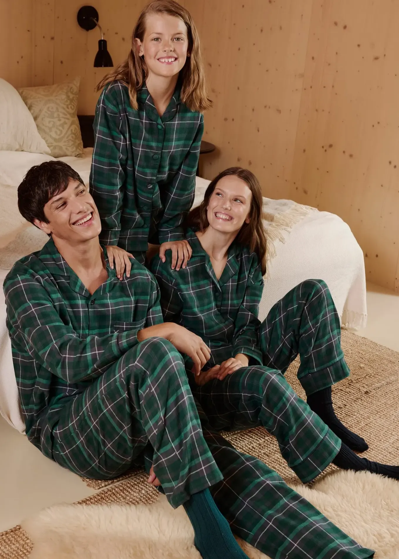 Pyjama enfant en flanelle tissée (ens. 2 pces)