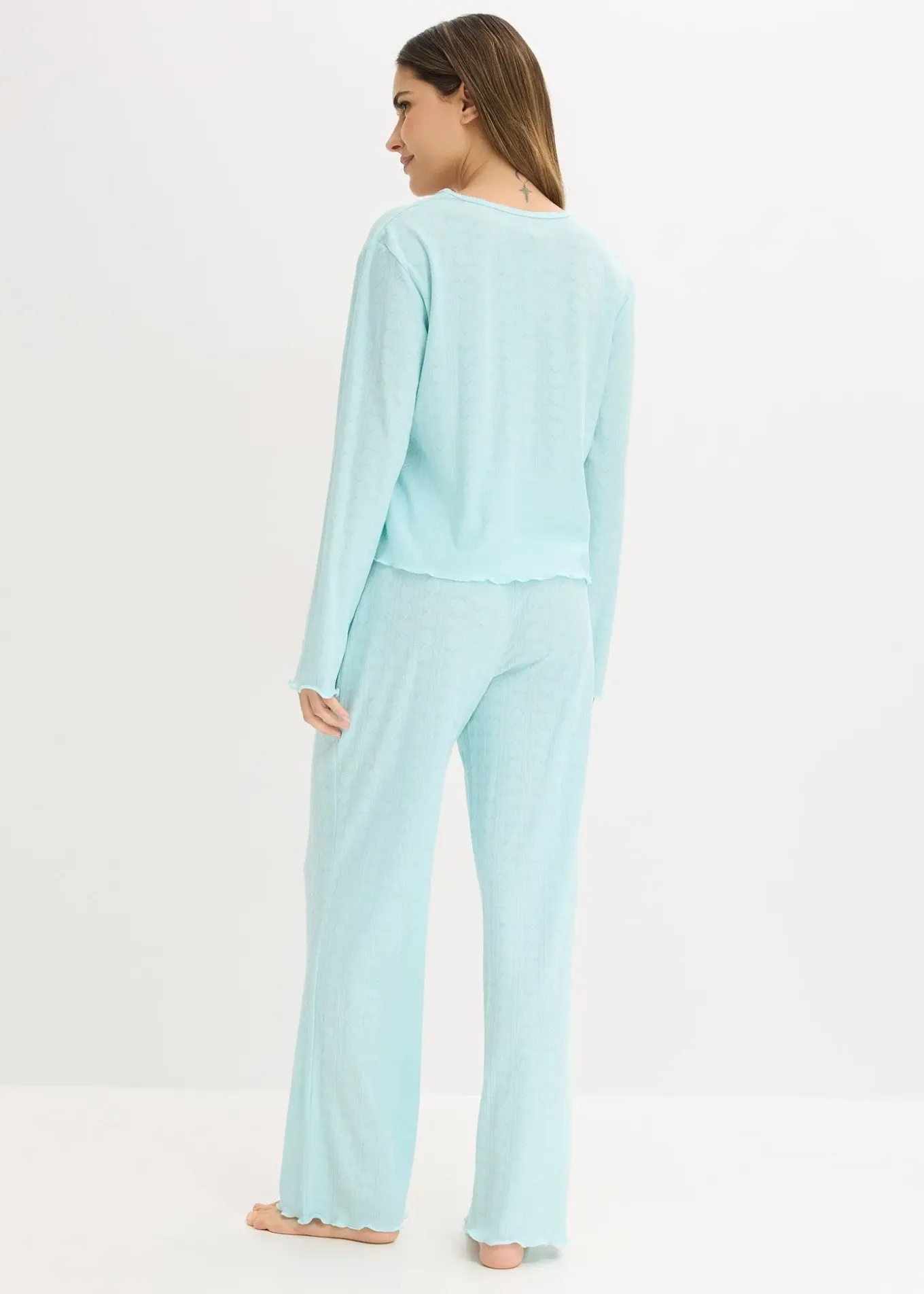 Pyjama léger à motif cœurs