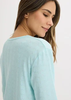 Pyjama léger à motif cœurs