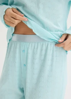 Pyjama léger à motif cœurs