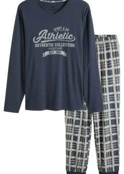 Pyjama manches longues 100% coton