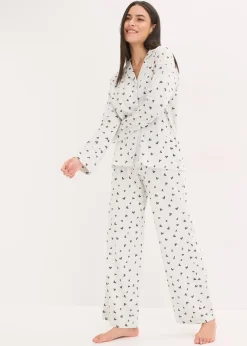 Pyjama oversize boutonné