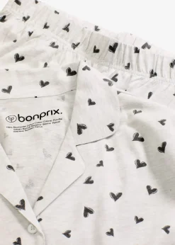 Pyjama oversize boutonné