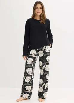 Pyjama évasé avec viscose