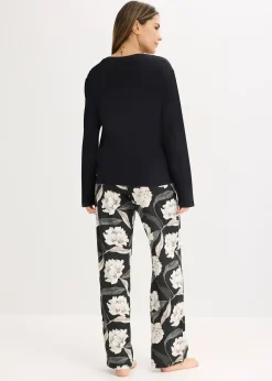 Pyjama évasé avec viscose