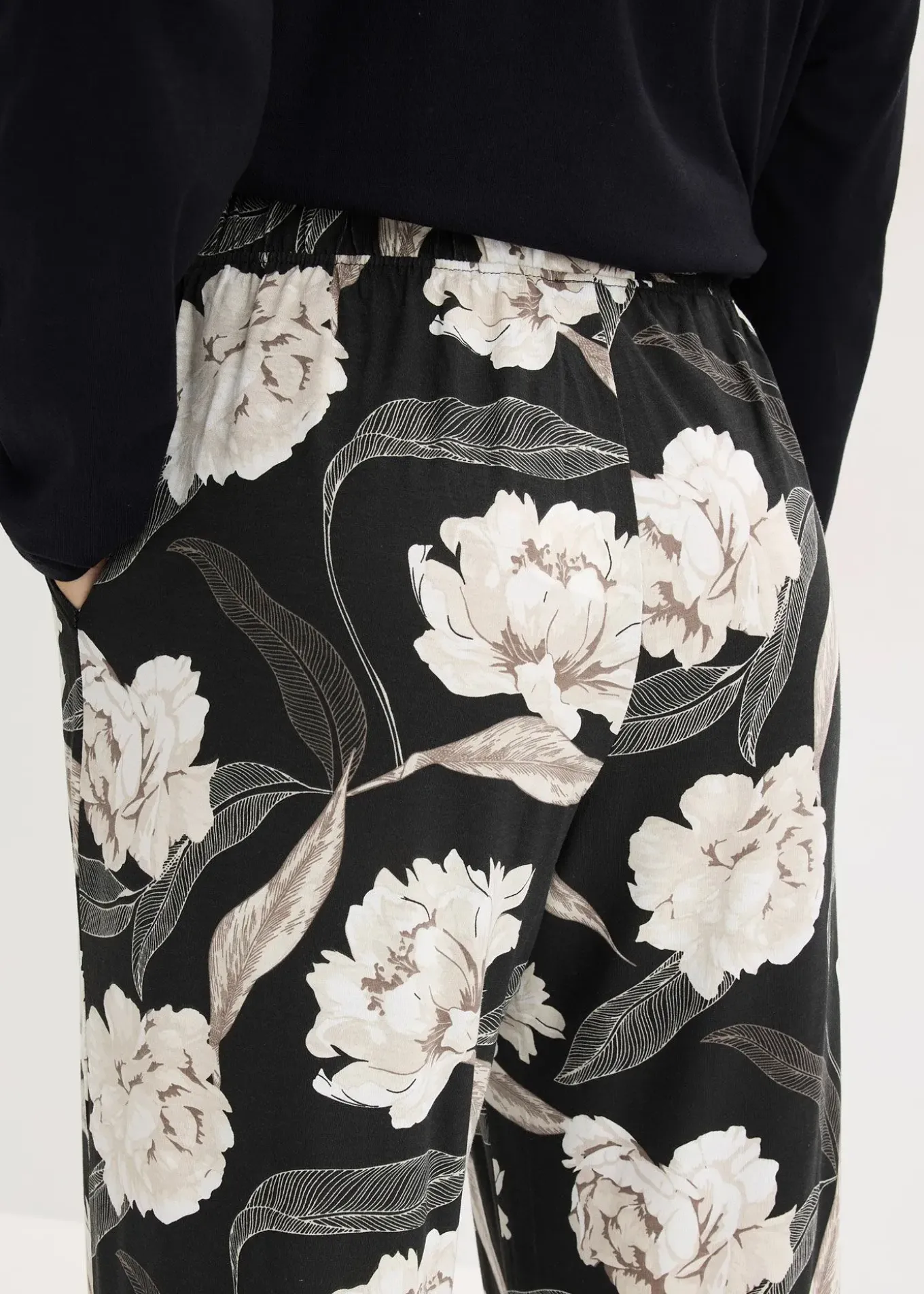 Pyjama évasé avec viscose