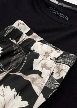 Pyjama évasé avec viscose