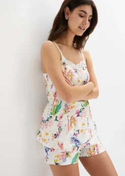 Pyjashort à bretelles spaghetti