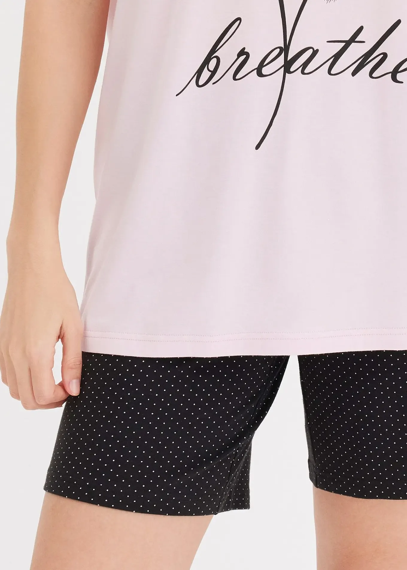 Pyjashort avec cycliste