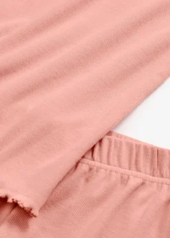 Pyjashort avec empiècement dentelle