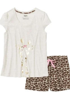 Pyjashort avec imprimé foil