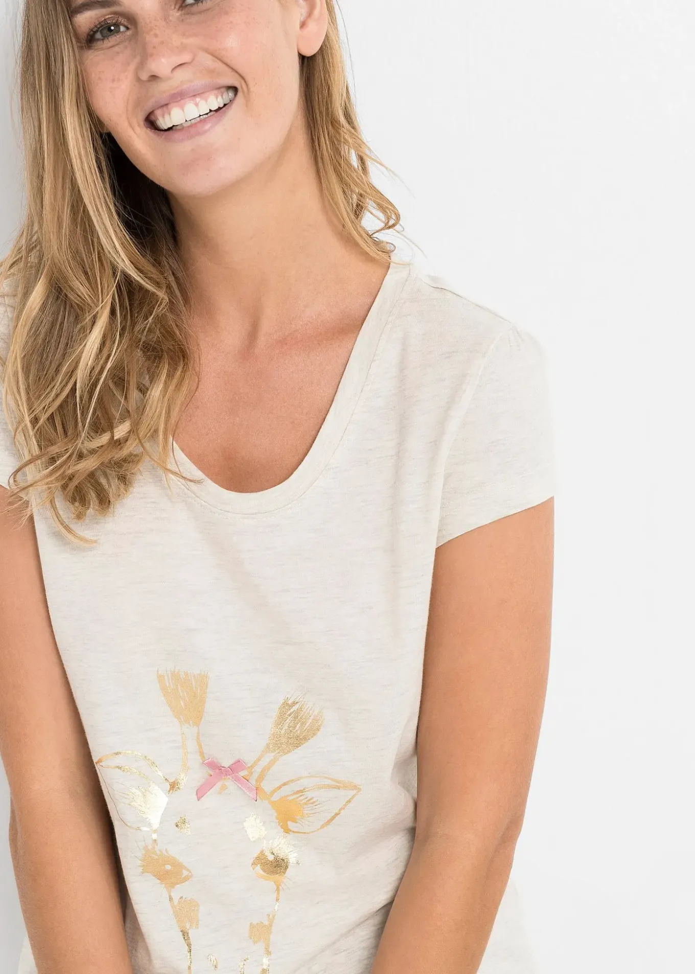 Pyjashort avec imprimé foil