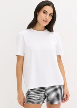 Pyjashort avec short tissé