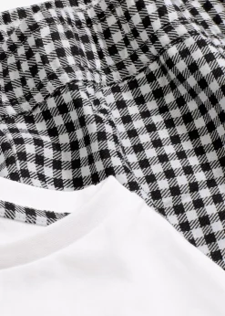 Pyjashort avec short tissé