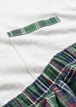 Pyjashort avec T-shirt à poche poitrine