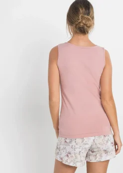 Pyjashort avec une jolie dentelle