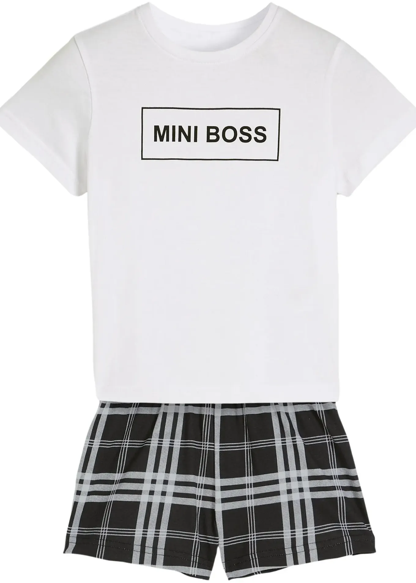 Pyjashort doux en coton (ens. 2 pces)