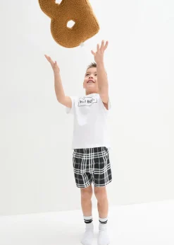 Pyjashort doux en coton (ens. 2 pces)