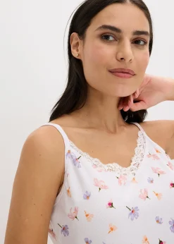 Pyjashort en matière côtelée