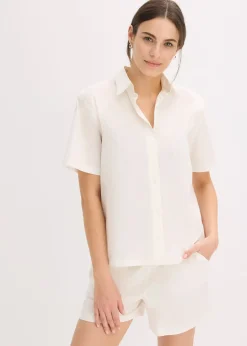 Pyjashort tissé 100% coton