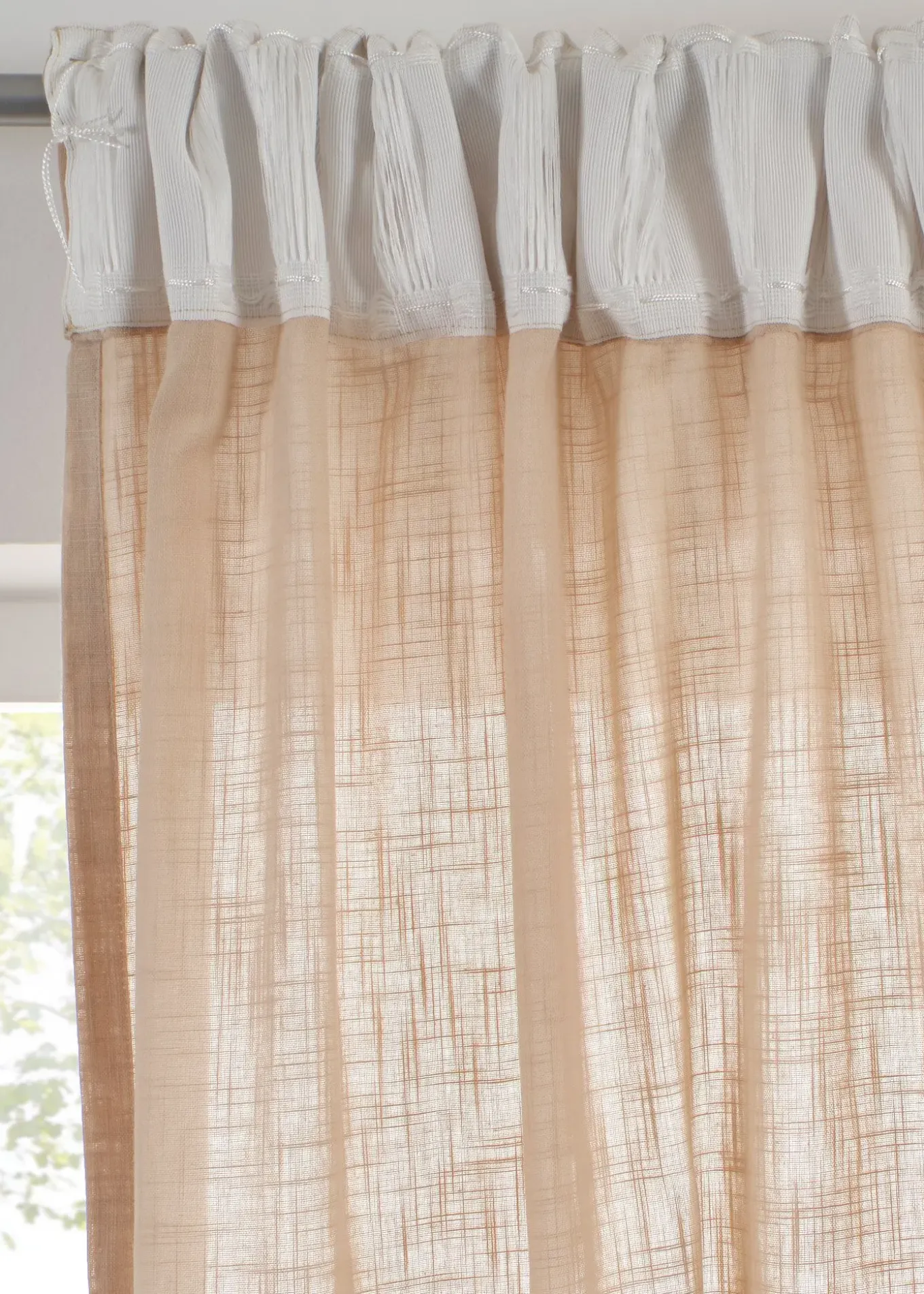 Rideau 100% coton (1 pce)