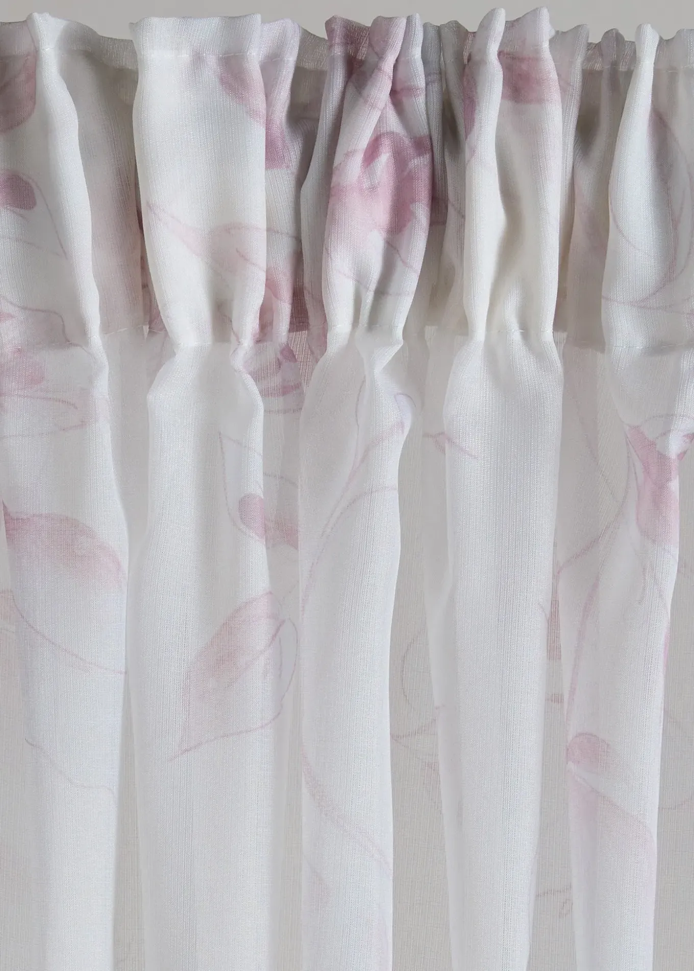 Rideau à imprimé floral (1 pce)