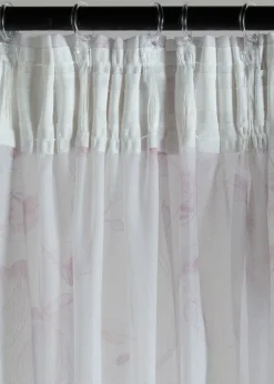 Rideau à imprimé floral (1 pce)