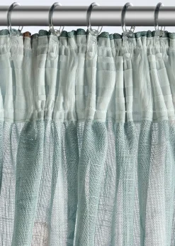 Rideau à imprimé floral (1 pce)