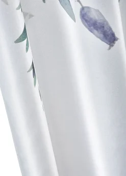 Rideau à imprimé végétal (1 pce.)