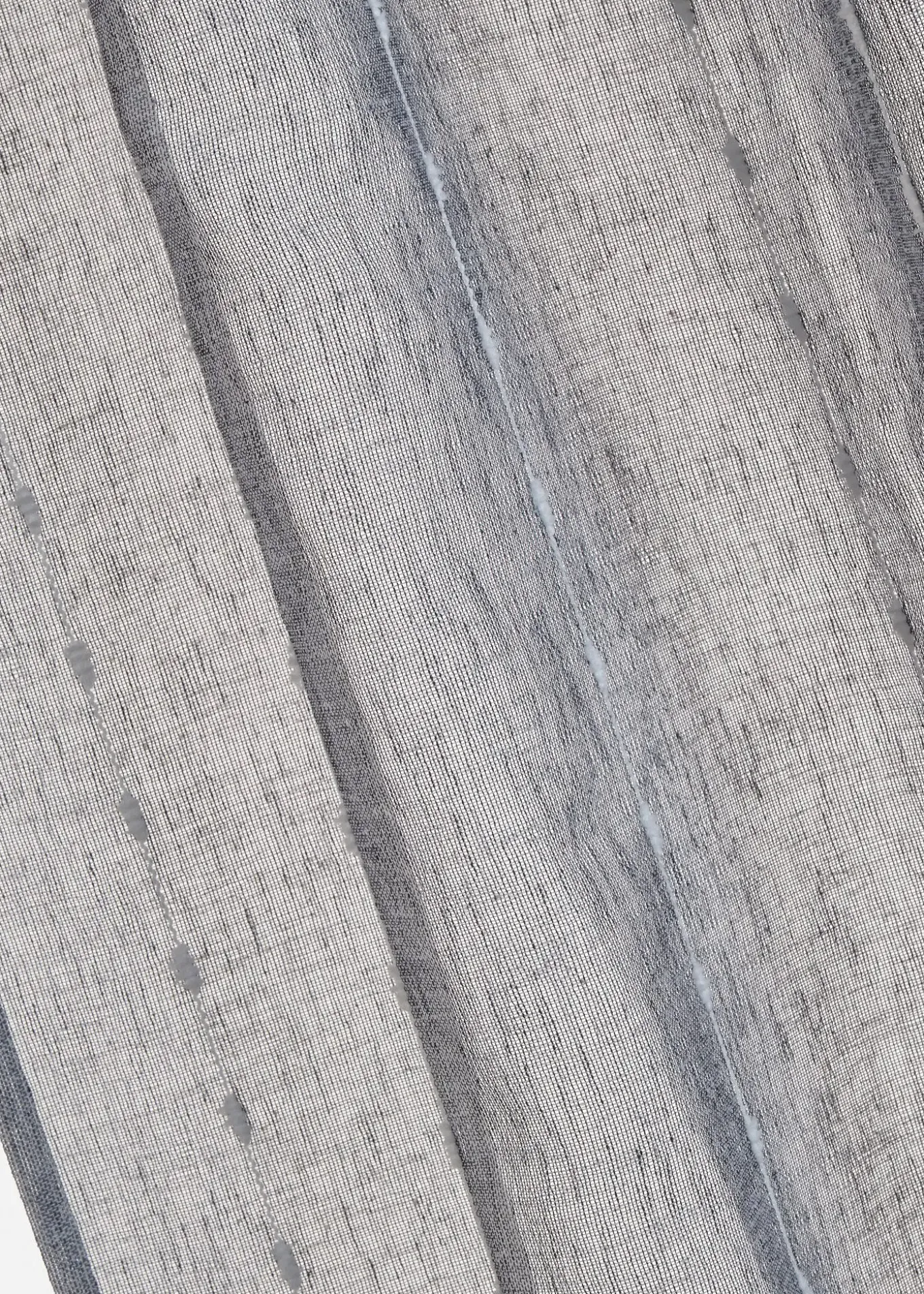 Rideau à rayures tissées (1 pce)