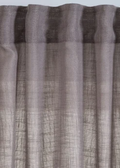 Rideau aspect lin normal et extra large (1 pce)