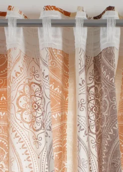 Rideau avec rayures (1 pce)