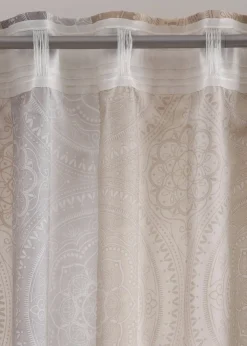 Rideau avec rayures (1 pce)