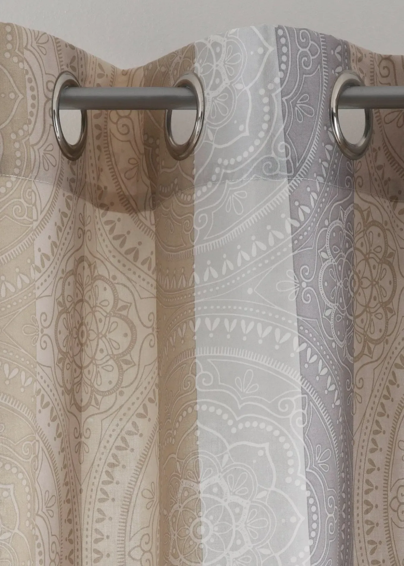 Rideau avec rayures (1 pce)