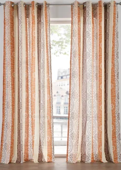 Rideau avec rayures (1 pce)