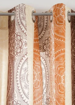 Rideau avec rayures (1 pce)