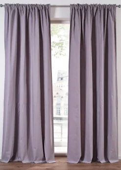 Rideau en coton, aussi en longueur XXL (1 pce)