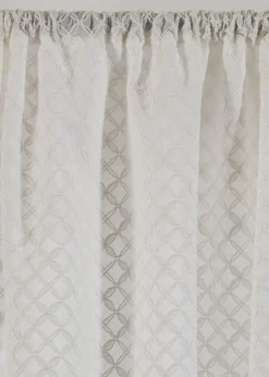 Rideau en coton avec broderie (1 pce)