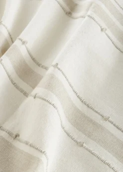 Rideau en coton rayé (1 pce)