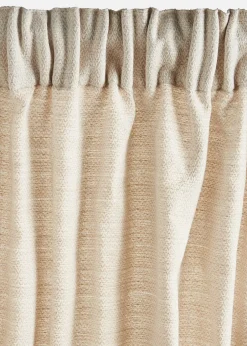Rideau en coton texturé (1 pce)