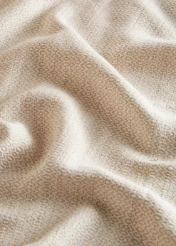 Rideau en coton texturé (1 pce)