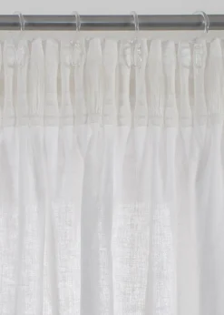 Rideau en lin et coton (1 pce)