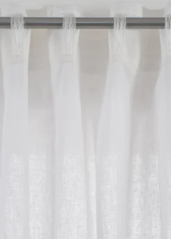 Rideau en lin et coton (1 pce)