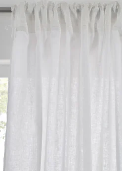 Rideau en lin et coton (1 pce)