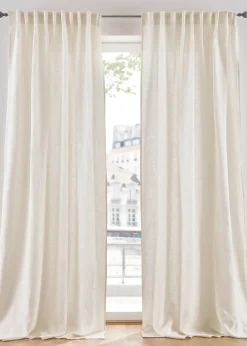 Rideau en lin et coton (1 pce)